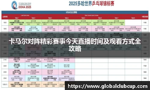 世预赛直播
